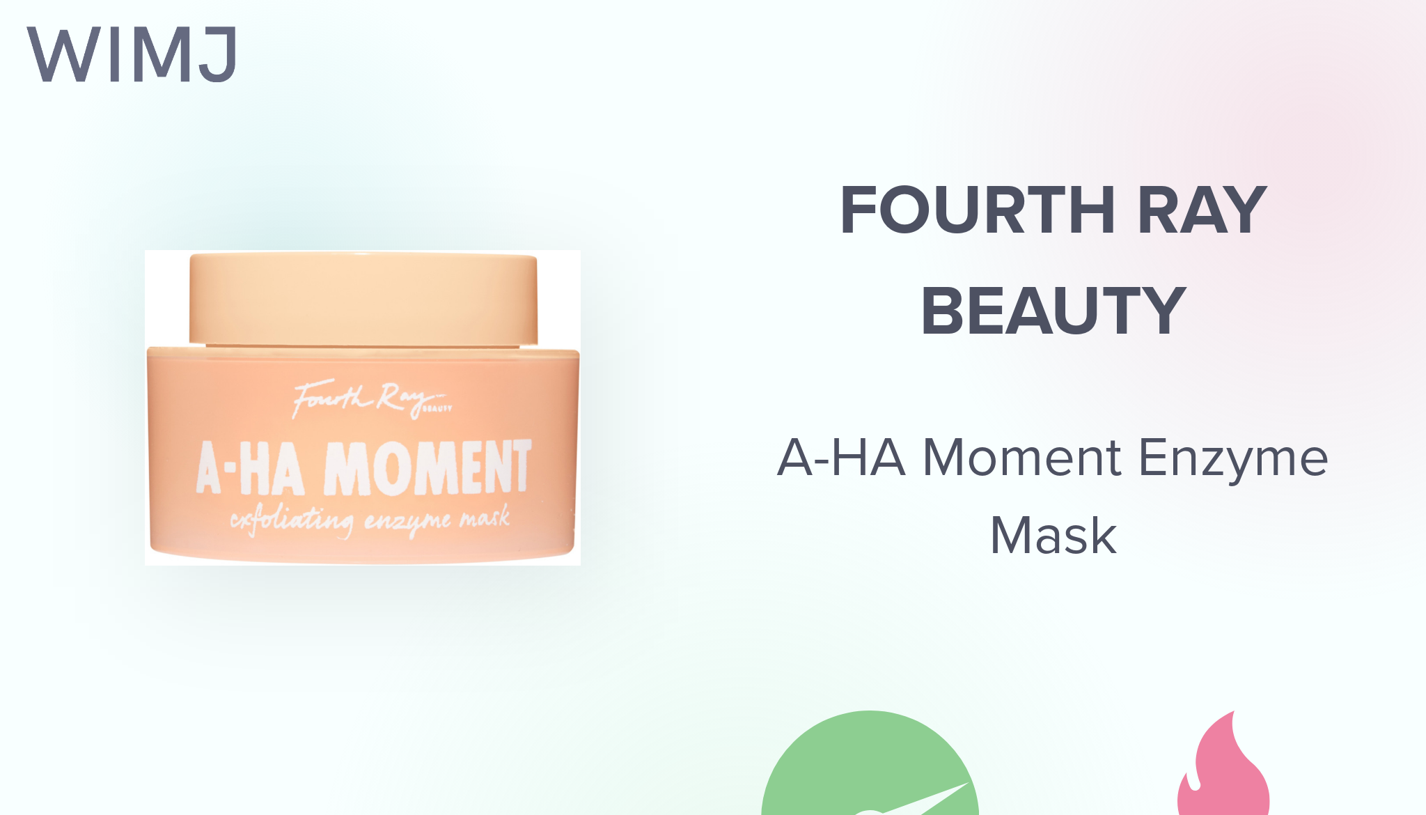 Review Fourth Ray Beauty A Ha Moment Enzyme Mask Wimj Review Fourth Ray Beauty A Ha Moment Enzyme Mask Wimj