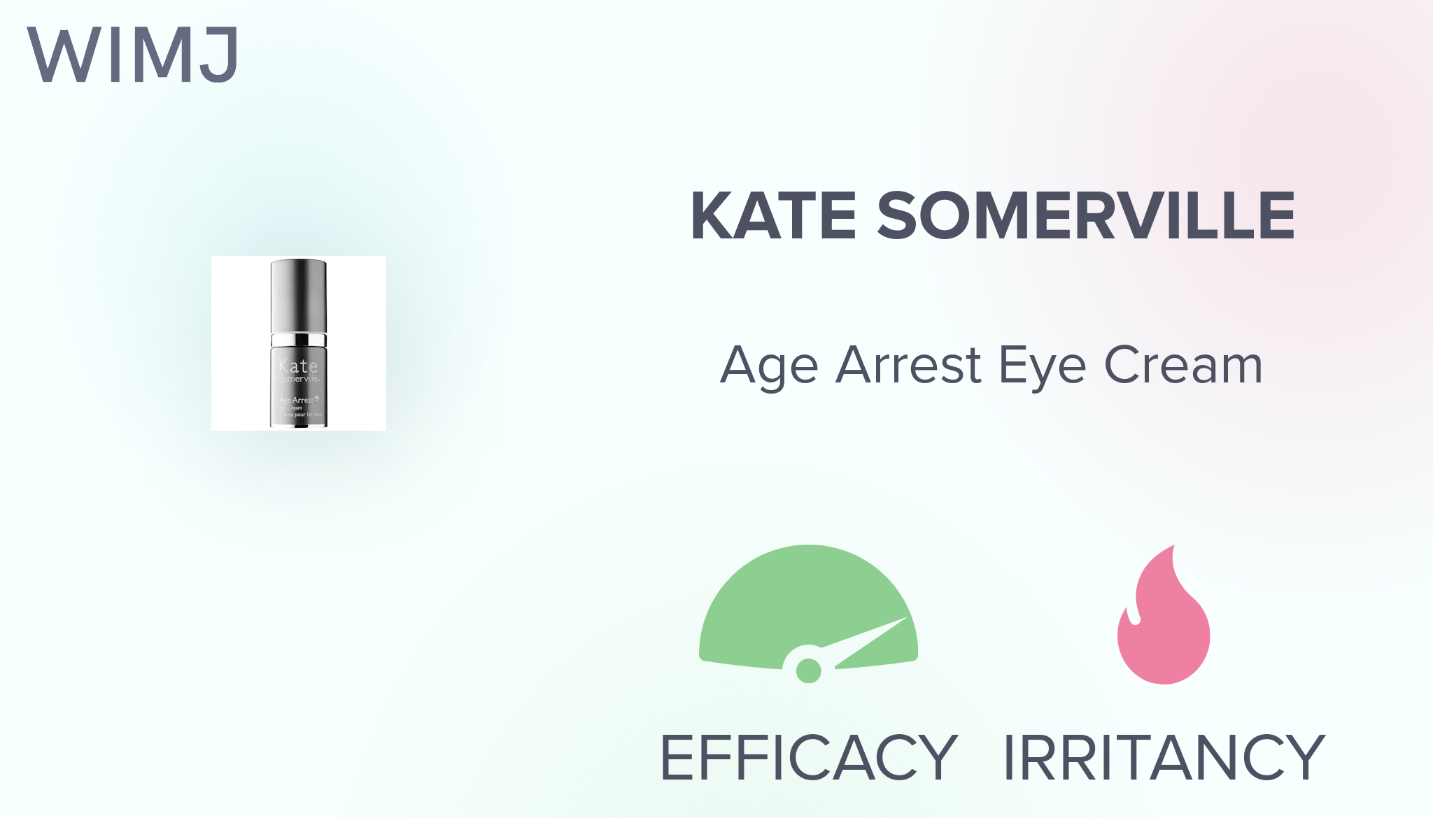 Review: Kate Somerville - Age Arrest Eye Cream - WIMJ