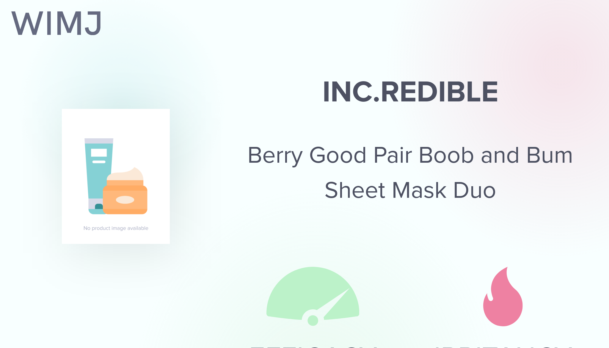 INC.redible INC. redible Baddie Double Perks Rainbow Sheet Boob Mask 0.5 fl  oz/ 15ml Reviews 2024