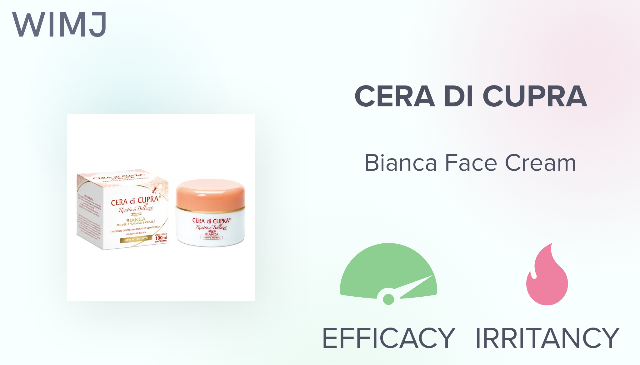 Cera di Cupra Bianca - anti-ageing cream - for normal to oily skin - 100 ml