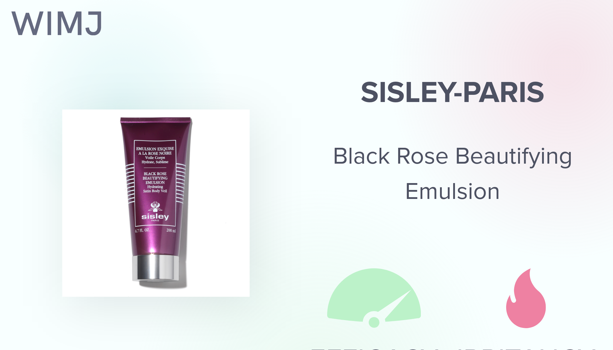 Black Rose Beautifying Emulsion - Sisley Paris