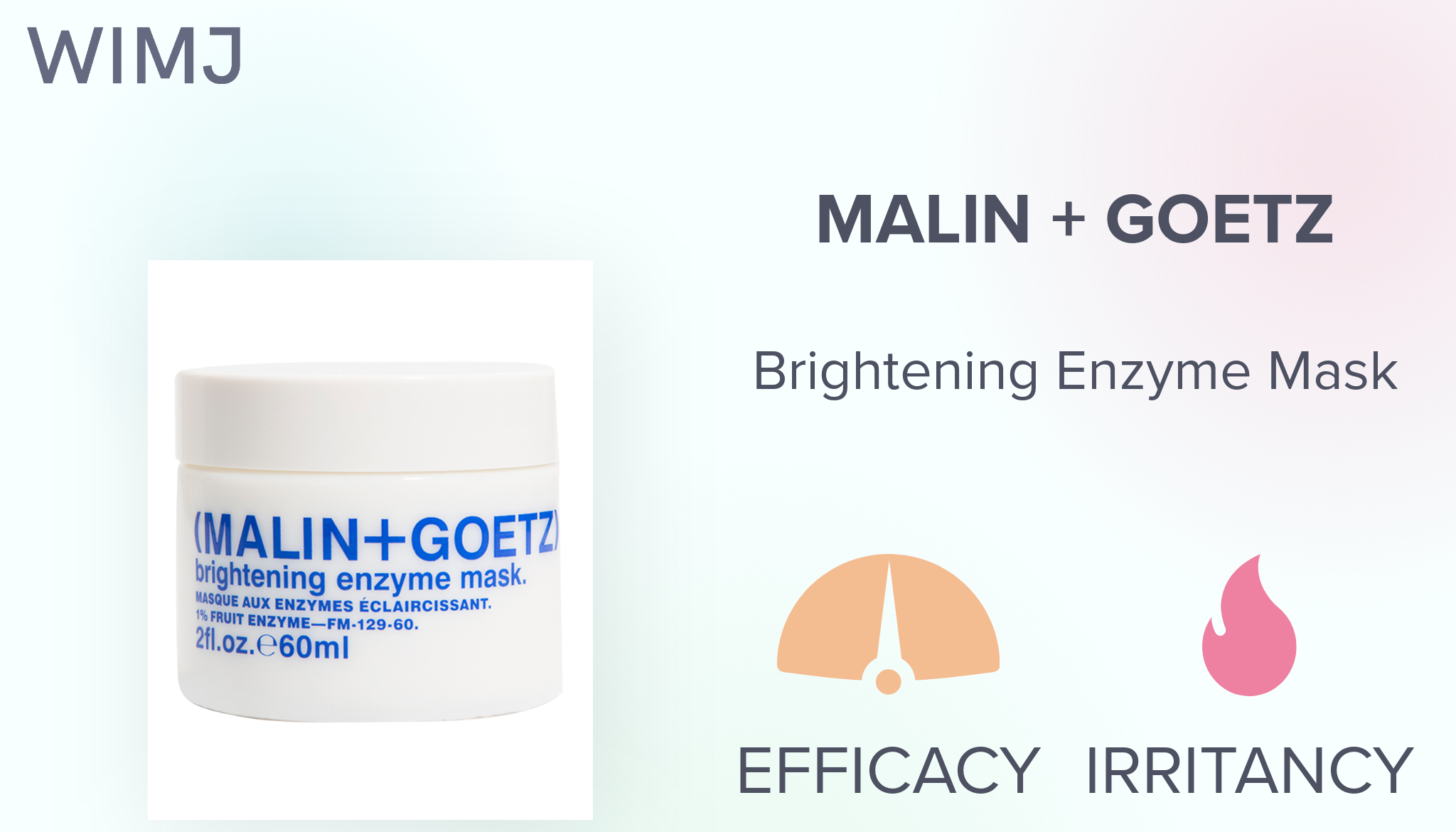 Asien bag Sinewi Review: MALIN + GOETZ - Brightening Enzyme Mask - WIMJ