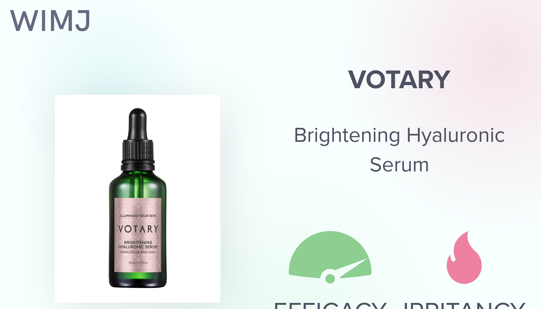 review votary brightening hyaluronic serum wimj