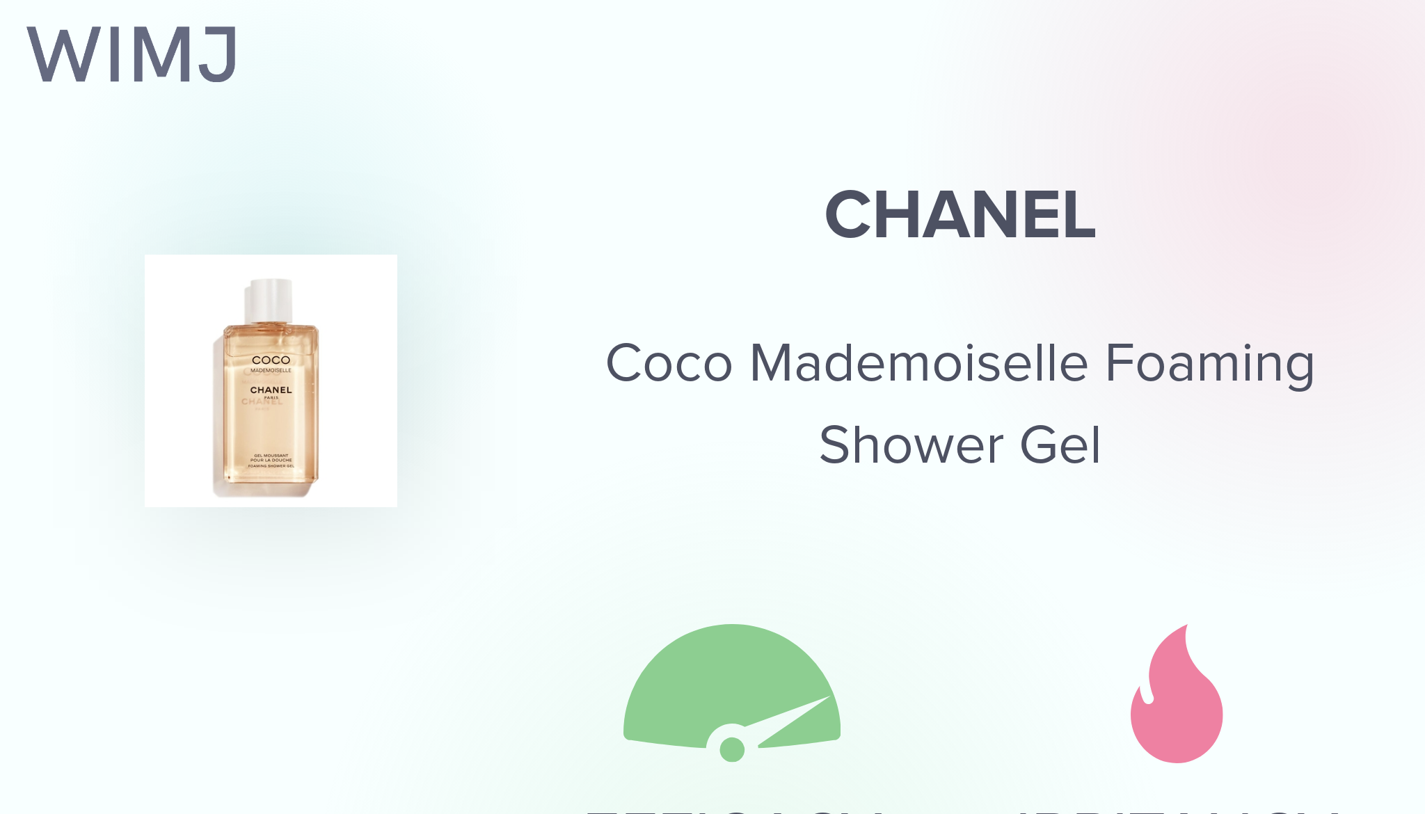 Review: CHANEL - Coco Mademoiselle Foaming Shower Gel - WIMJ