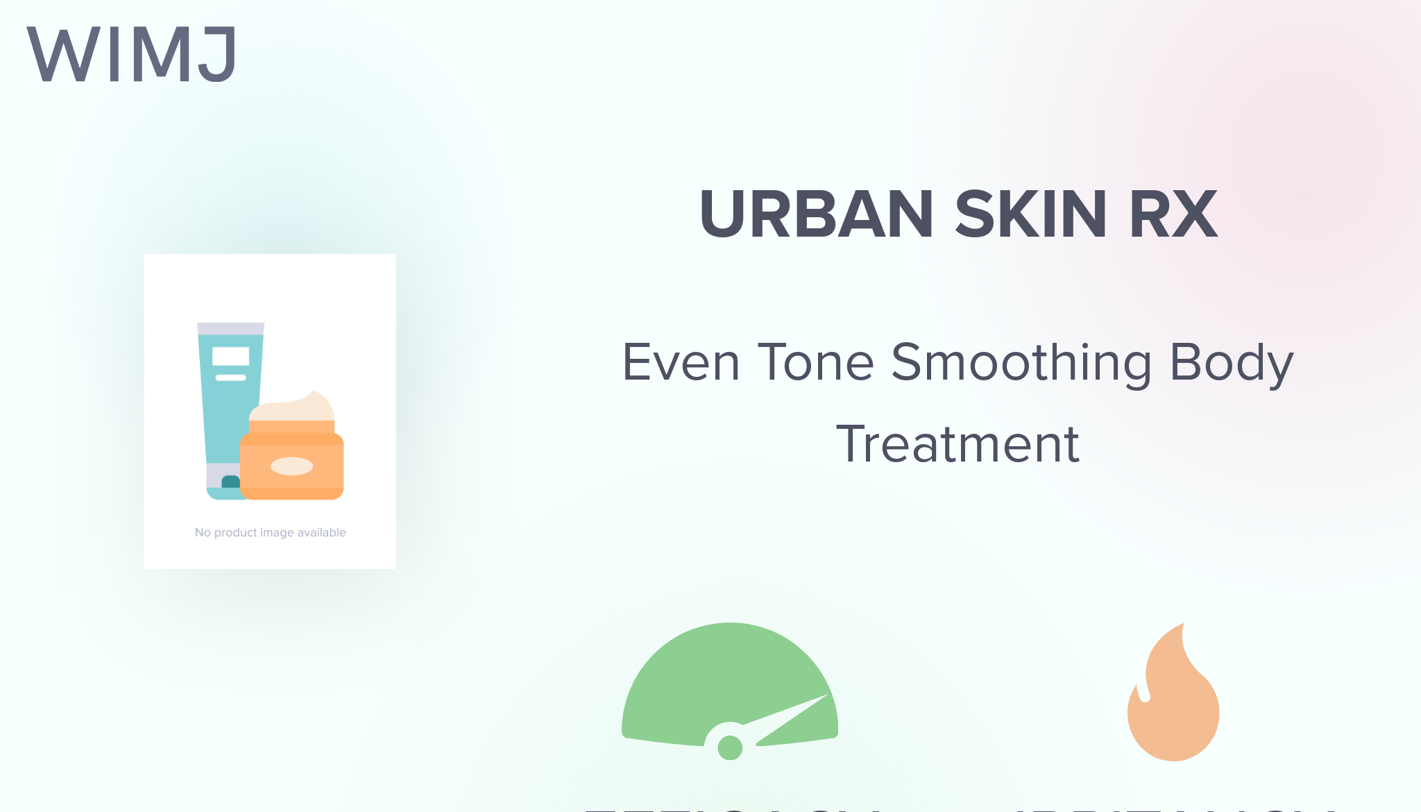Even Tone Smoothing Body Treatment