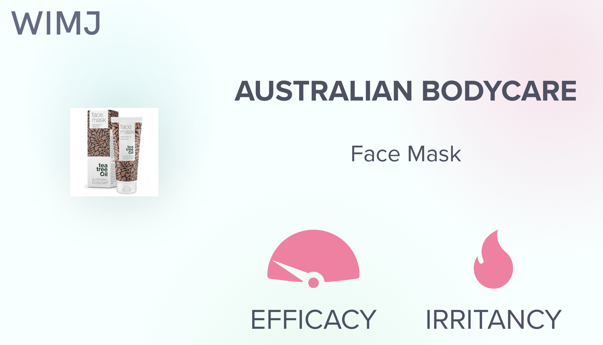 Review: Australian Bodycare - Face Mask -