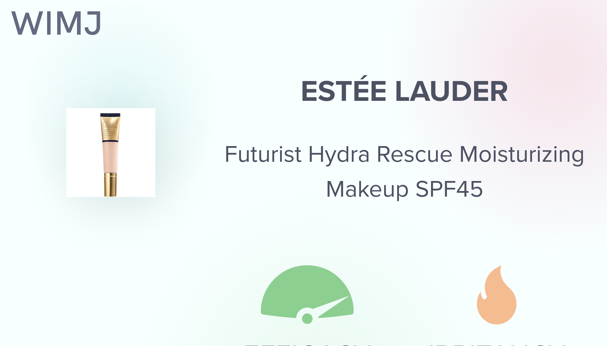 Estee Lauder Futurist Hydra Rescue Moisturizing Makeup Spf 45