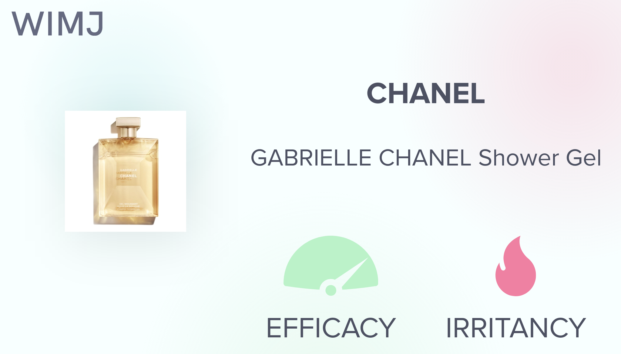 Gabrielle Chanel Foaming Shower Gel