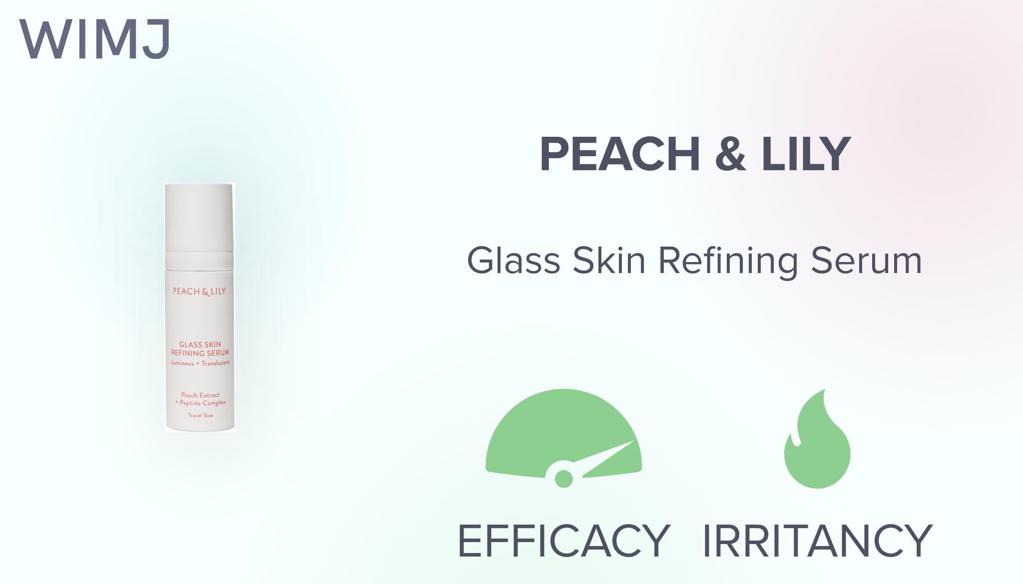 Peach & Lily Glass Refining Serum, 0.5 fl oz, Peptides, Sensitive Skin