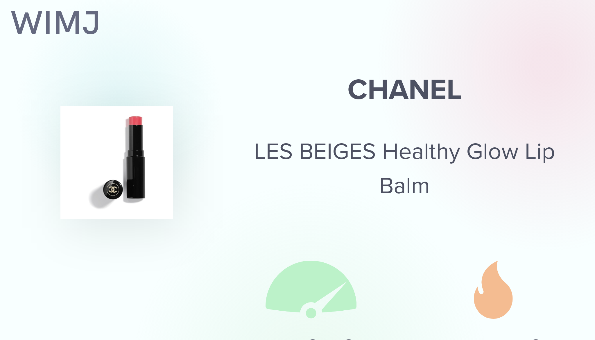 Review: CHANEL - LES BEIGES Healthy Glow Lip Balm - WIMJ