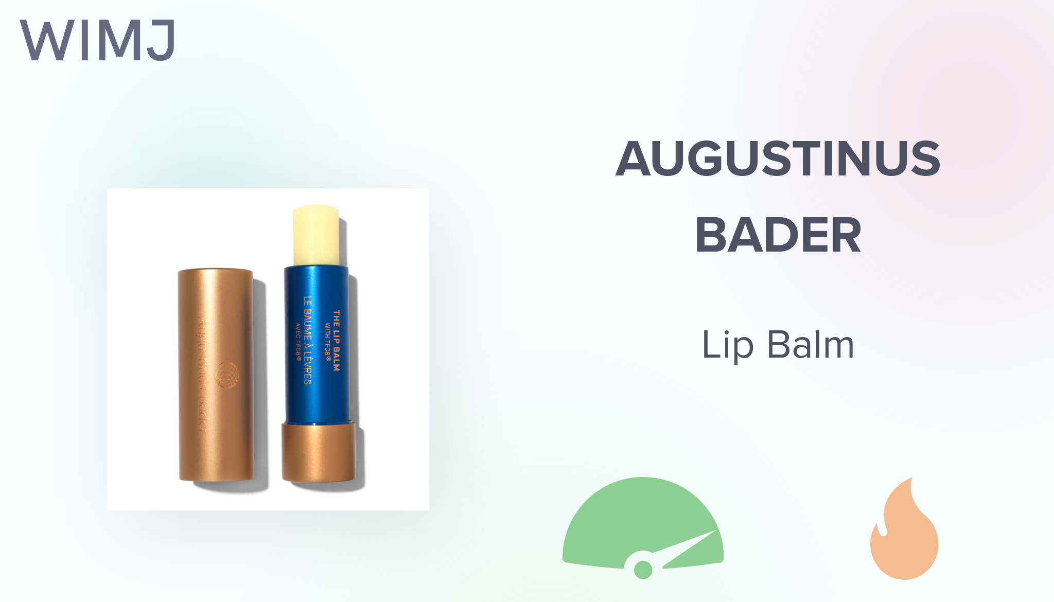 Review, Augustinus Bader The Lip Balm