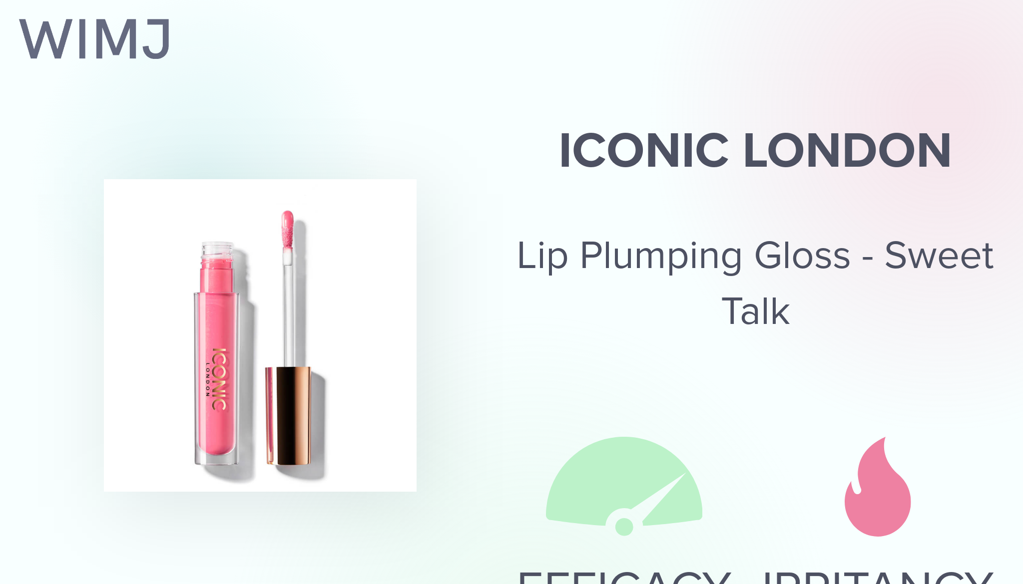pic Iconic London Lip Plumping Gloss Sweet Talk what s in my jar