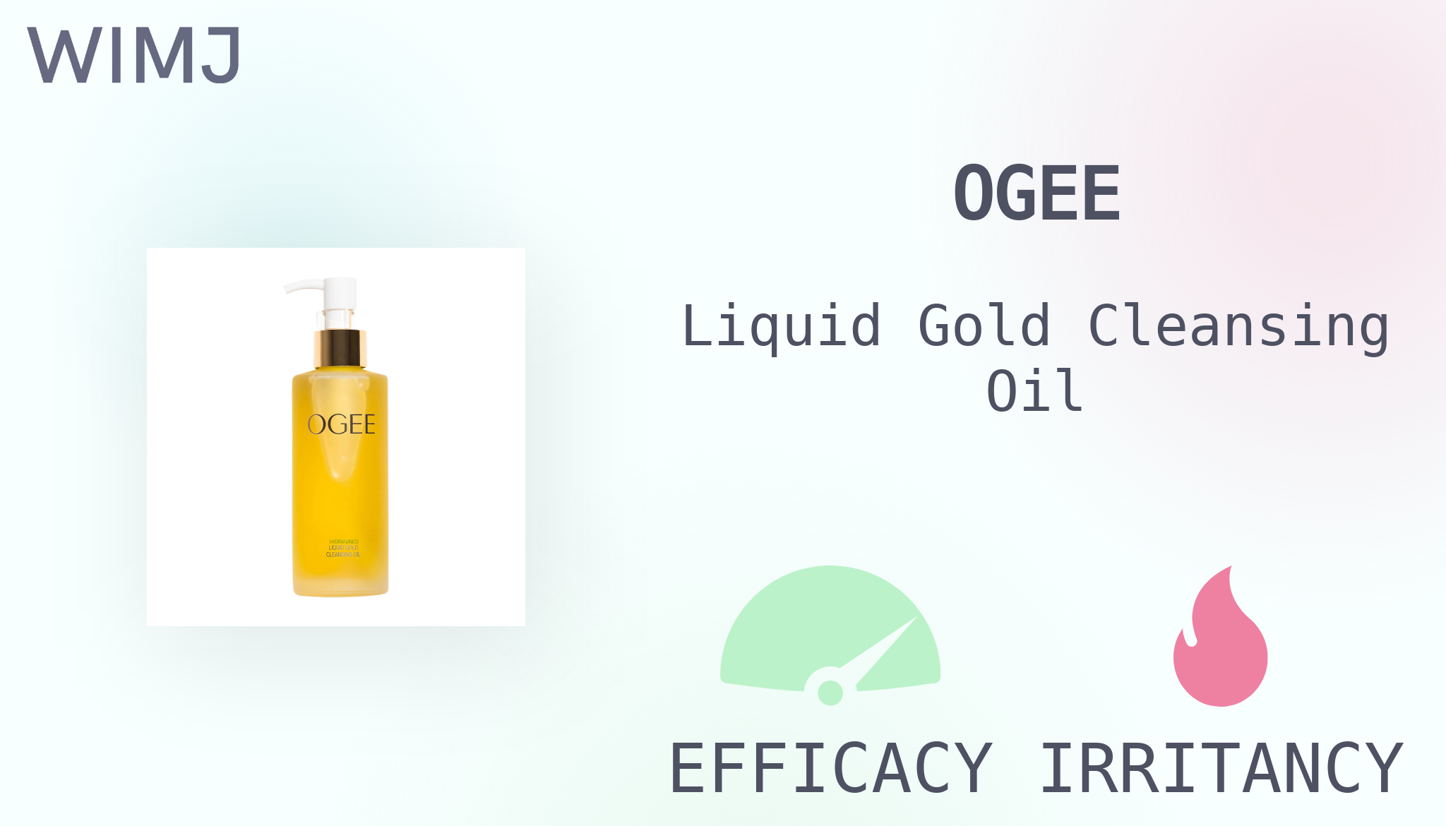 Ogee Liquid Gold Cleansing Oil