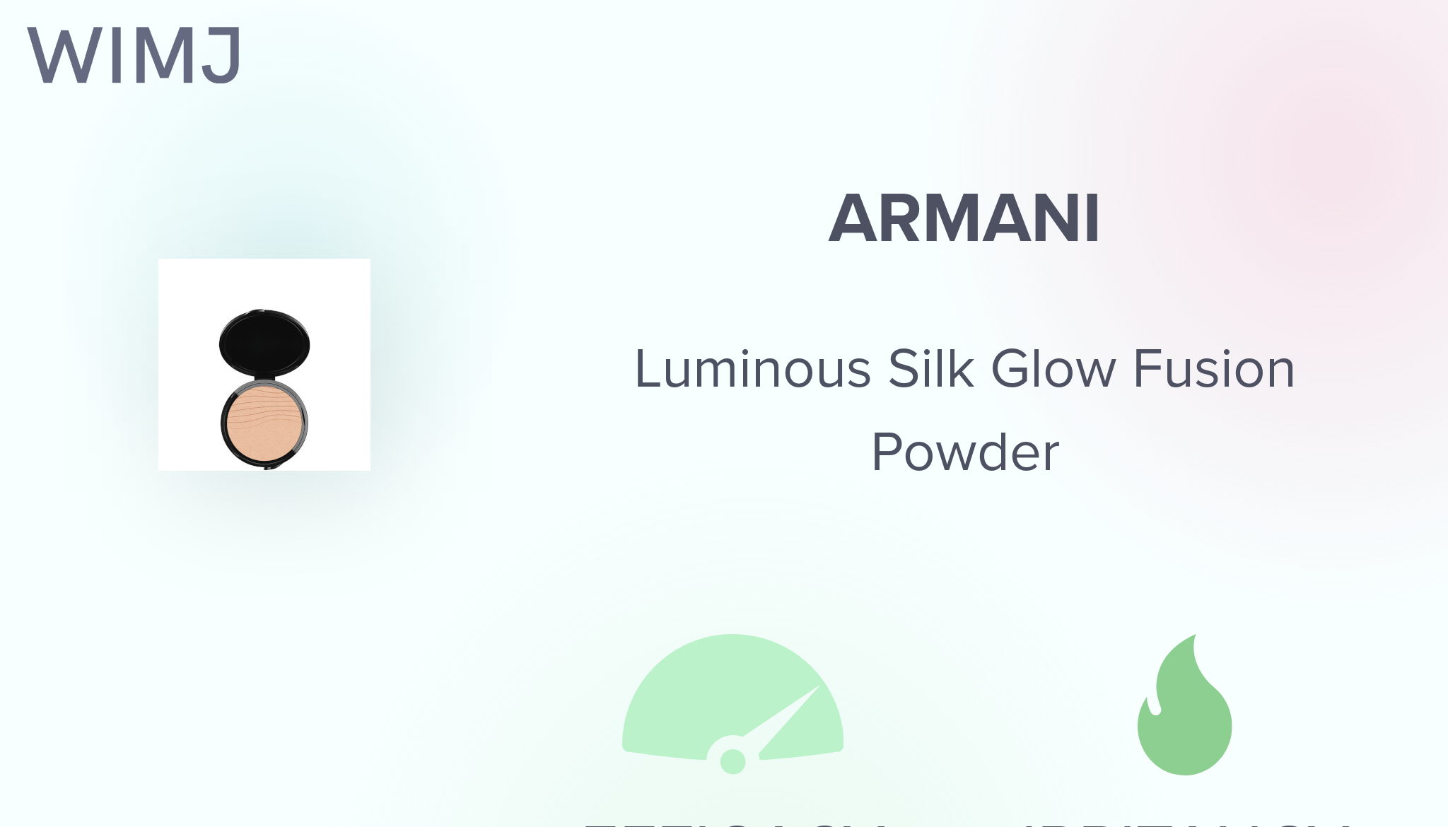 Review: Armani - Luminous Silk Glow Fusion Powder - WIMJ