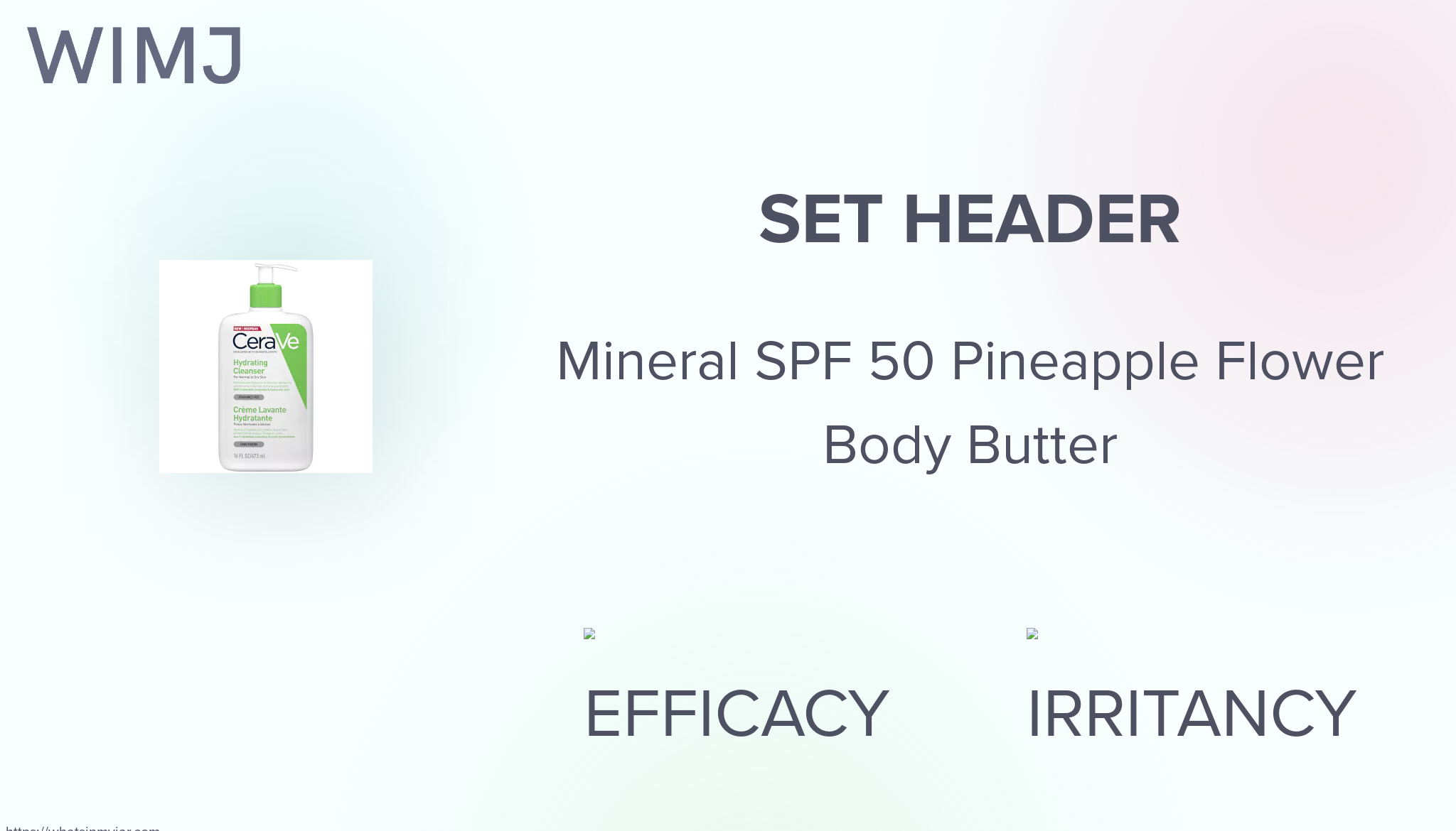 pacifica mineral spf 50 pineapple flower body butter