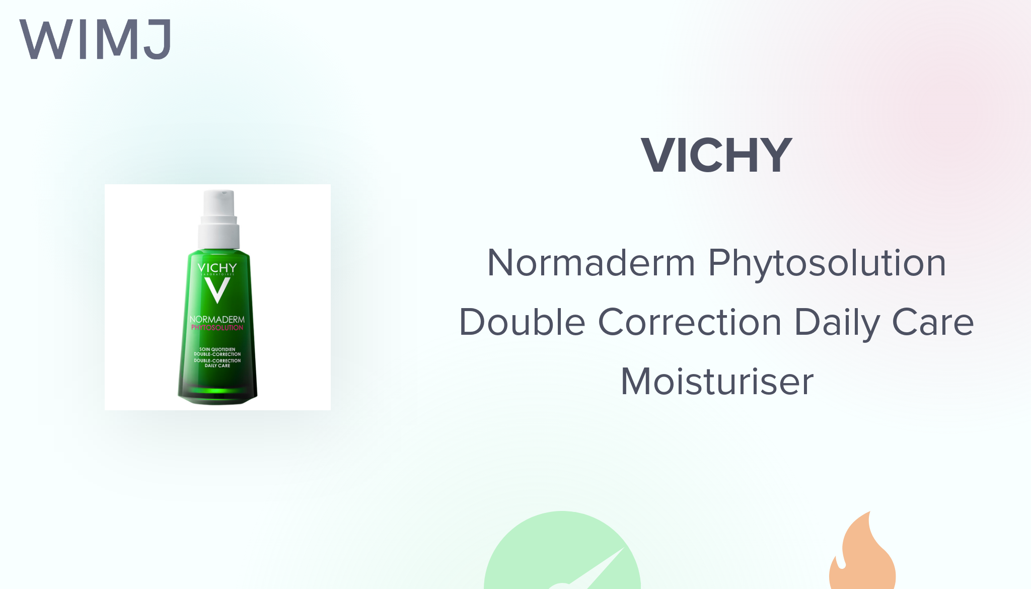 Review: Vichy - Normaderm Phytosolution Double Correction Daily Care Moisturiser