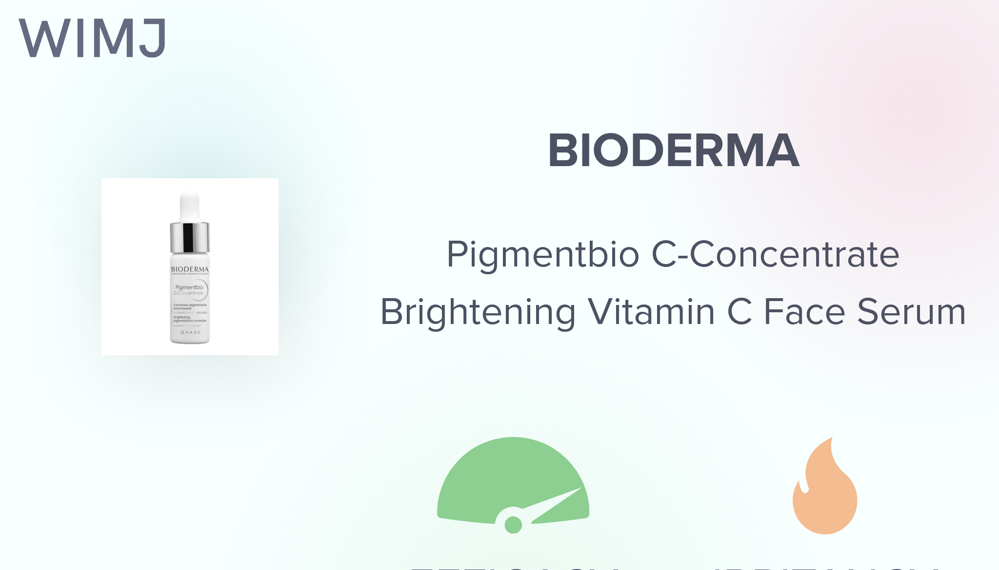 Face Serum - Bioderma Pigmentbio C Concentrate Brightening Pigmentation  Corrector