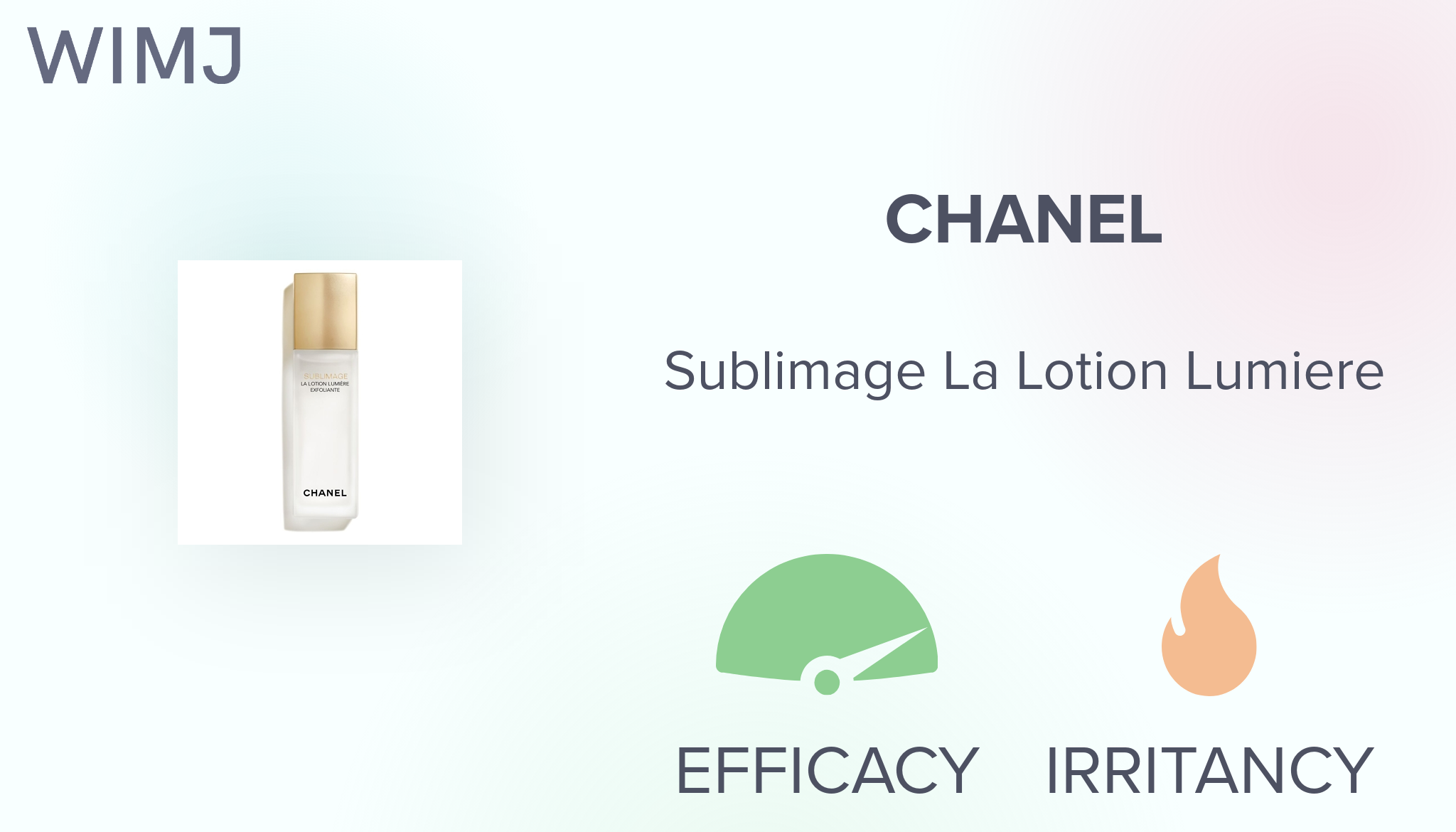 Review: CHANEL - Sublimage La Lotion Lumiere - WIMJ