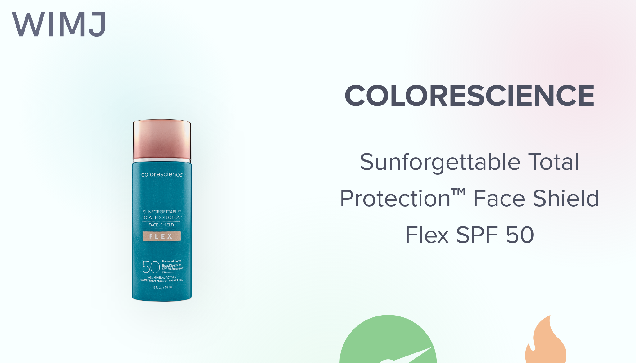Colorescience: Sunforgettable® Total Protection™ Face Shield Flex SPF 50