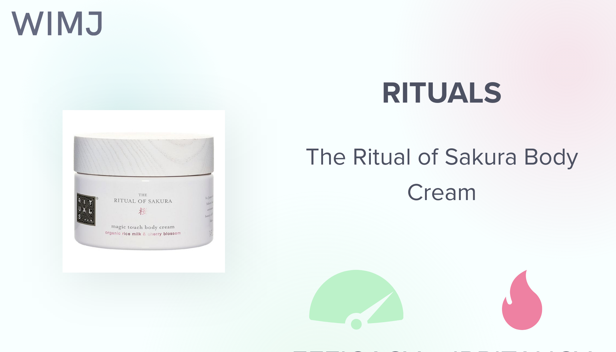 Review: RITUALS - The Ritual of Sakura Body Cream - WIMJ